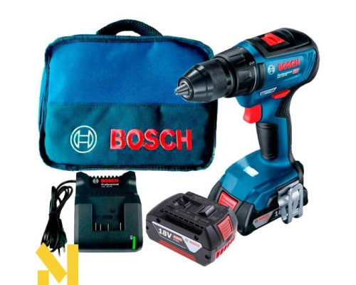 Дриль-шуруповерт акумуляторний Bosch GSR 18V-50 Set