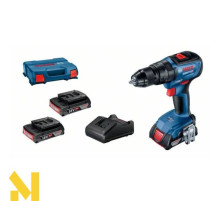 Дриль-шуруповерт аккумуляторний ударний Bosch GAL 18V-20 (3 АКБ та ЗП)