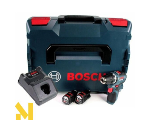 Дриль-шуруповерт акумуляторний Bosch GSR 12V-35 (L-Boxx)