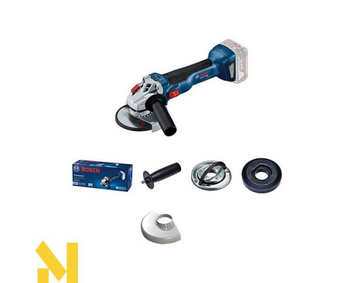 Болгарка (кутова шліфмашина) акумуляторна BOSCH GWS 18V-10 Professional Solo(без АКБ та ЗП)