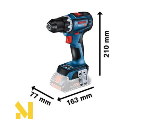 Дриль-шуруповерт акумуляторний Bosch GSR 18V-90 (06019K6006)