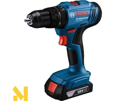 Дриль-шурупокрут ударний акумуляторний Bosch GSB 183-LI Professional (1 АКБ GBA 18V 2.0Ah, ЗП GAL 18V-20)