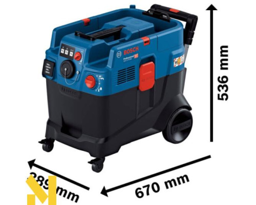 Пилосос будівельний Bosch GAS 12-40 MA Professional
