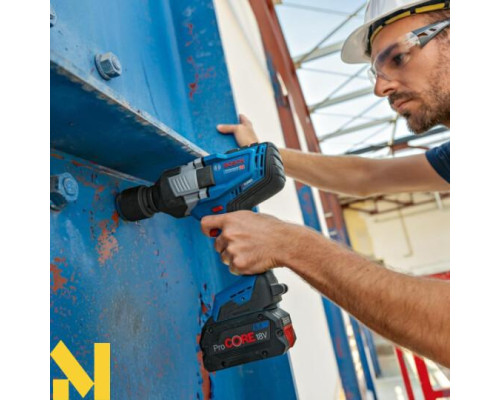 Гайковерт акумуляторний ударний Bosch GDS 18V-1600 HC Professional з модулем Bluetooth в L-BOXX 136