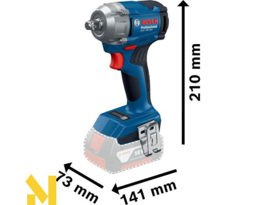 Гайковерт акумуляторний Bosch GDS 18V-350 Professional (без АКБ та ЗП)