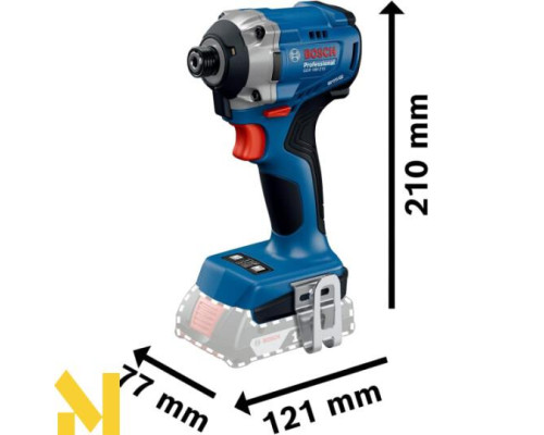 Гайковерт акумуляторний ударний Bosch GDR 18V-215 Professional
