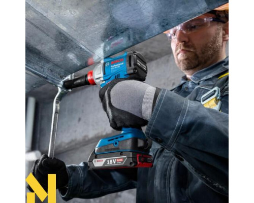 Гайковерт акумуляторний ударний Bosch GDX 18V-285 Professional (без АКБ и ЗП)