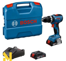 Дриль-шуруповерт акумуляторний Bosch Professional GSB 18V-65 (2 АКБ та ЗП)