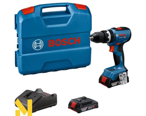 Дриль-шуруповерт акумуляторний Bosch Professional GSB 18V-65 (2 АКБ та ЗП)