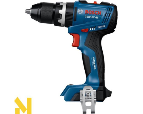 Дриль-шурупокрут акумуляторний Bosch GSB 18V-65 Professional (без АБК та ЗП)