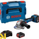Болгарка (кутова шліфмашина) акумуляторна Bosch GWS 18V-11 S Professional