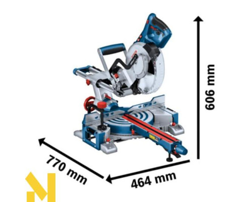 Торцювальна пила Bosch GCM 305-216 D Professional