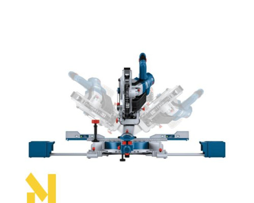 Пила торцювальна акумуляторна Bosch GCM 18V-216 D Professional (без АКБ та ЗП)