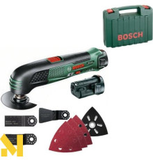 Багатофункціональний інструмент (реноватор) акумуляторний BOSCH PMF 10,8 Li (2 акум)