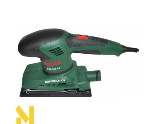 Шліфмашина вібраційна Bosch PSS 200 AC