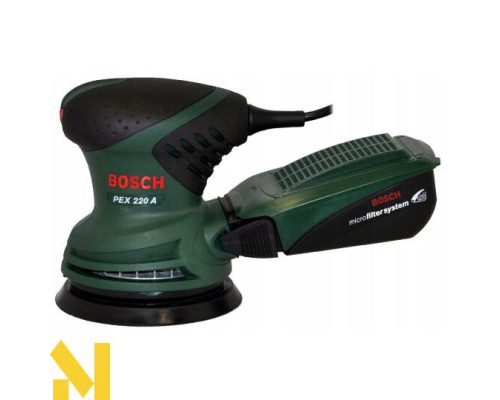 Шліфмашина ексцентрикова Bosch PEX 220 A