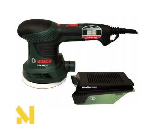 Шліфмашина ексцентрикова Bosch PEX 300 AE + 25 шліфувальних листів