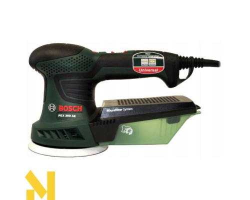 Шліфмашина ексцентрикова Bosch PEX 300 AE + 25 шліфувальних листів