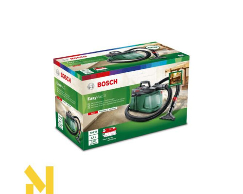 Пилосос будівельний Bosch EasyVac 3
