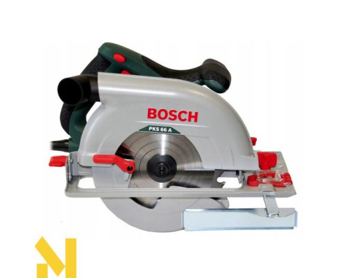 Пила дискова Bosch PKS 66 A + 2 пиляльних полотна