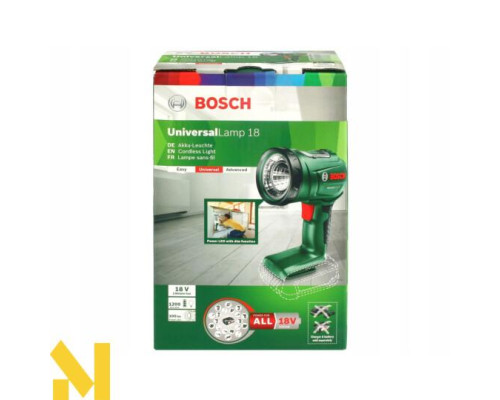 Ліхтар акумуляторний Bosch UniversalLamp 18 (1x2,5 Аг + ЗП)
