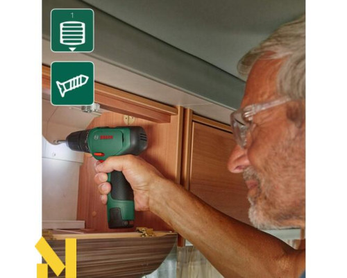 Дриль-шурупокрут акумуляторний Bosch EasyDrill 1200 (2 АКБ + набір свердел)