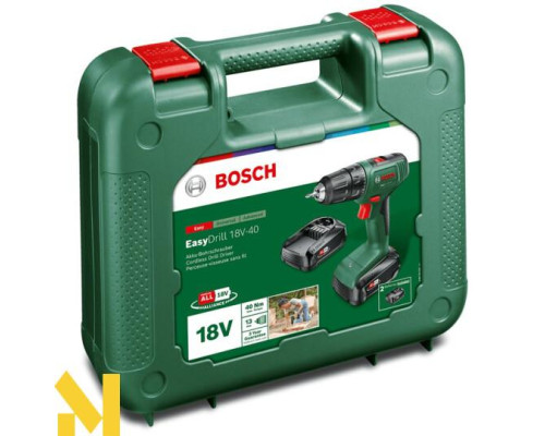 Шуруповерт акумуляторний Bosch Easydrill 18V-40
