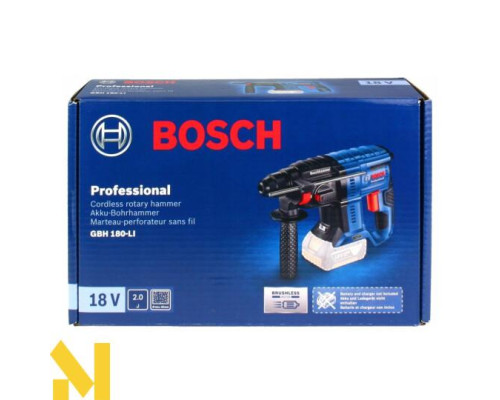 Перфоратор акумуляторний Bosch GBH 180-LI Solo (без АКБ та ЗП)