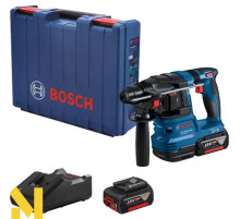 Перфоратор акумуляторний Bosch Professional GBH 185-LI (2 АКБ 4Аг + ЗП + Валіза)