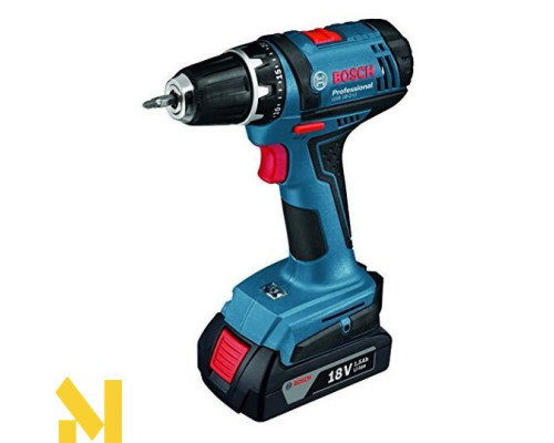 Шуруповерт Bosch GSR 18-2-Li 3x1.5Ah + L-BOXX