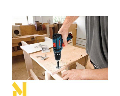 Акумуляторний дриль-шуруповерт BOSCH Professional GSR 12V-15 + 2*2,0Агод + Сумка(0615990L6Z), + Extra! сумка