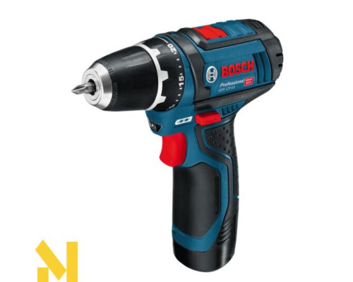 Акумуляторний дриль-шуруповерт Bosch Professional GSR 12V-15 + Плоскогубці Wiha
