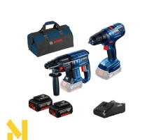 Набір інструментів акумуляторних Bosch GBH 180-LI + GSR 180-LI Professional