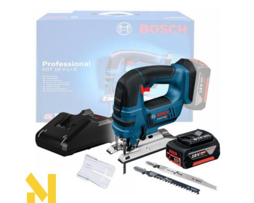 Лобзик акумуляторний Bosch GST 18 V-LI B (0615990M43)