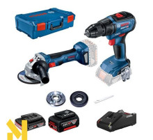 Набір інструментів акумуляторних Bosch GWS 180-LI + GSR 18V-50