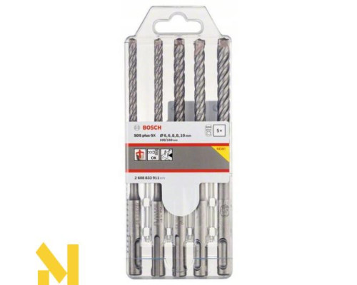 Перфоратор акумуляторний Bosch Professional GBH 180-Li (АКБ GBA 18V 4.0Ah + ЗП GAL 18V-40 + набір свердл SDS-Plus 5 шт)