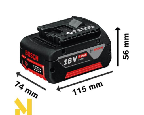 Набір інструментів акумуляторних Bosch Professional: GSR 18V-45 + GBH 18V-22 + GWS 18V-8