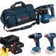 Набір інструментів акумуляторних Bosch Professional: GSR 18V-65 + GBH 18V-22 + GDX 18V-285