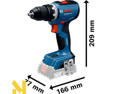 Набір інструментів акумуляторних Bosch Professional: GSR 18V-65 + GBH 18V-22 + GDX 18V-285