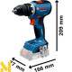 Набір інструментів акумуляторних Bosch Professional: GSR 18V-65 + GBH 18V-22 + GWS 18V-8