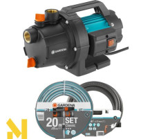 Насос поверхневий відцентровий Gardena 3000/4 Set