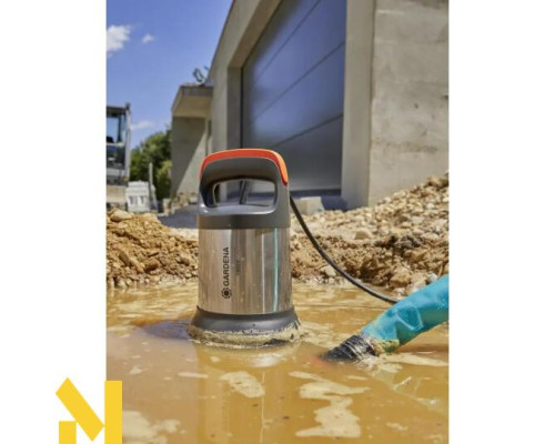 Насос дренажний чистої/брудної води Gardena 19500 Aquasensor LED 2-в-1