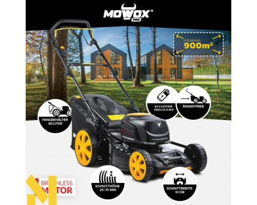 Газонокосарка акумуляторна Mowox EM 5162 SX-Li