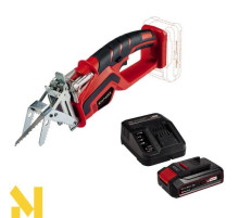 Пила шабельна акумуляторна Einhell GE-GS 18 Li-solo + АКБ 2,5 A/г та ЗП