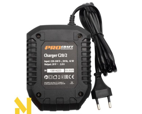 Болгарка (кутова шліфмашина) акумуляторна Procraft industrial AG125B