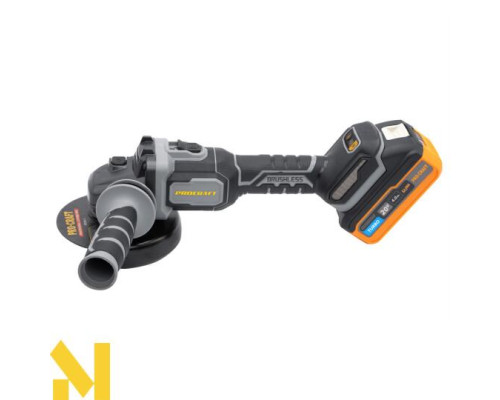 Болгарка (кутова шліфмашина) акумуляторна Procraft industrial AG125B