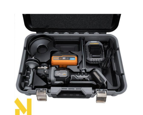 Болгарка (кутова шліфмашина) акумуляторна Procraft industrial AG125B