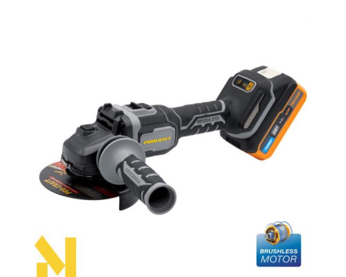 Болгарка (кутова шліфмашина) акумуляторна Procraft industrial AG125B