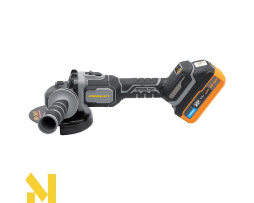 Болгарка (кутова шліфмашина) акумуляторна Procraft industrial AG125B