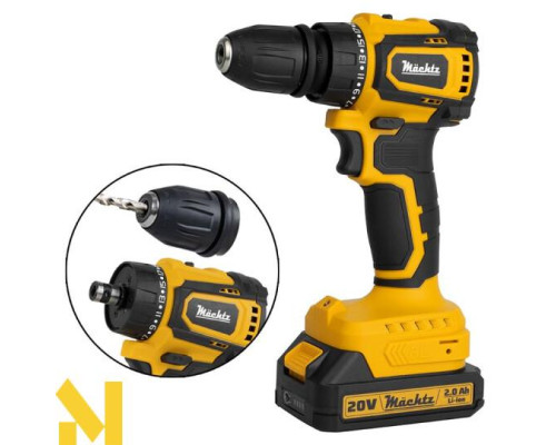 Шуруповерт акумуляторний безщітковий Mаchtz MCD-20Q-LiB